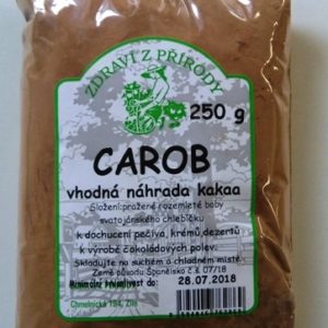 Carob 250 g - zdravá náhrada kakaa.