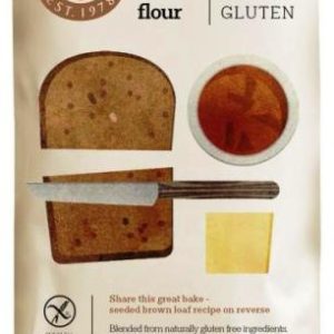 Chlebová směs tmavá bez lepku DOVES FARM je vyrobena z přirozeně bezlepkových surovin.